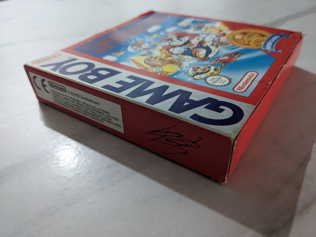 Caixa Super Mario Land Game Boy