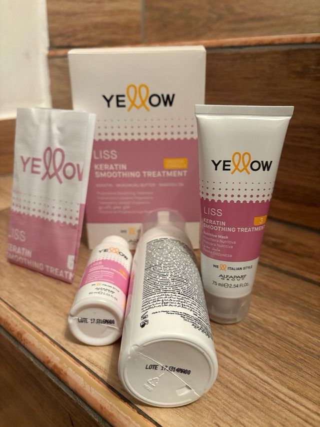 Yellow Liss Keratin Smoothing Treatment