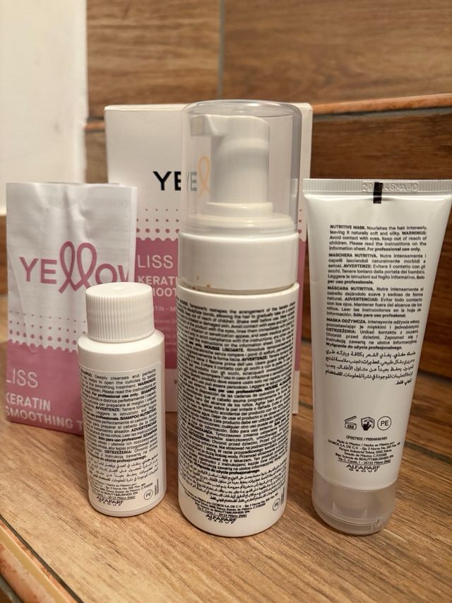 Yellow Liss Keratin Smoothing Treatment