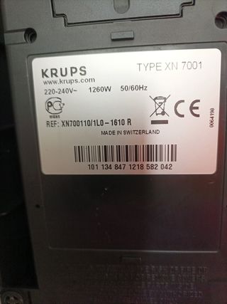 Recambio cafetera Nespresso original