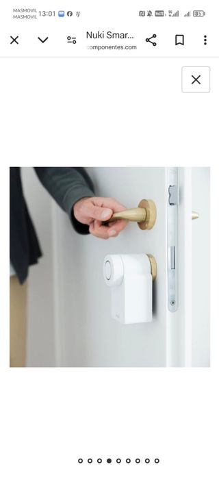 NUKI smart lock cerradura inteligente y mando