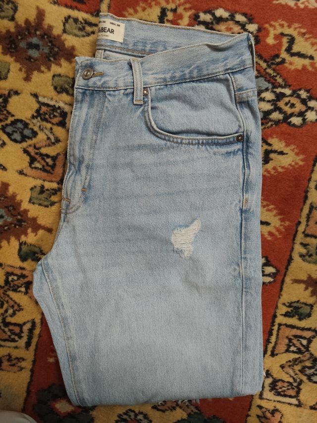 Jeans strappati Uomo Oversize