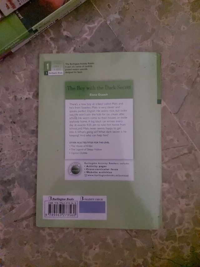 The boy with the dark secret 1ºESO