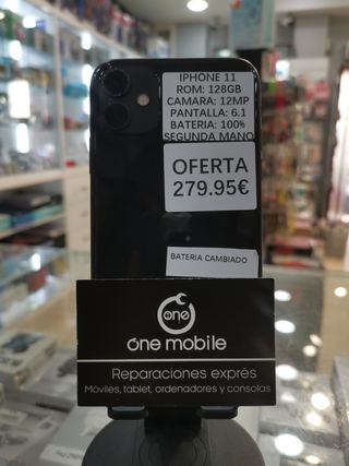 IPHONE 11 128GB BATERÍA 100