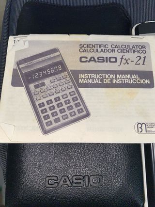 Casio FX-21 Calculadora científica estudiantes