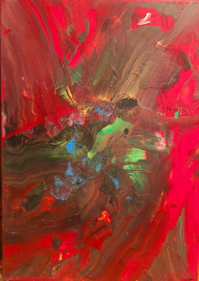 Quadro dipinto a mano 