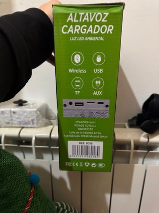 Altavoz bluetooth