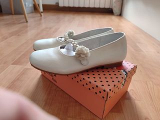 Zapatos en piel para comunión
