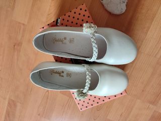 Zapatos en piel para comunión