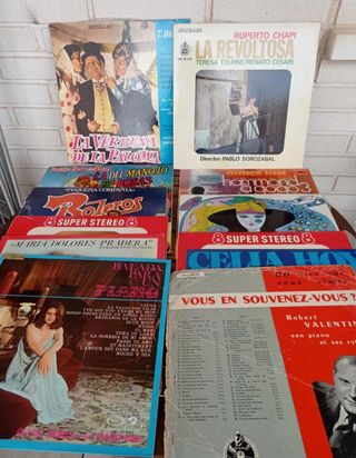 Lote de 16 vinilos