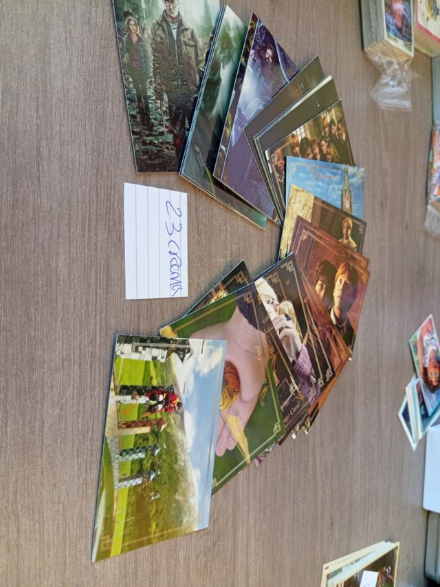 LOTE DE 100 CROMOS HARRY POTTER 