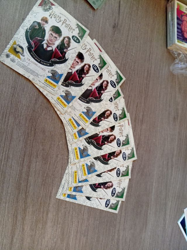 LOTE DE 100 CROMOS HARRY POTTER 