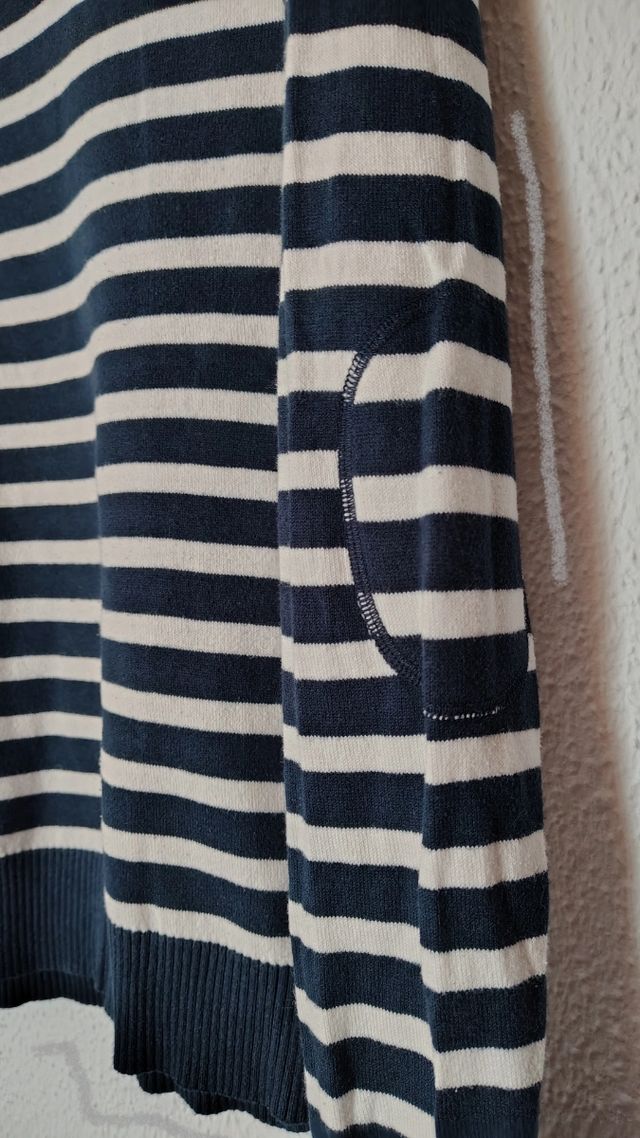 Sudadera fina para entretiempo de rayas 