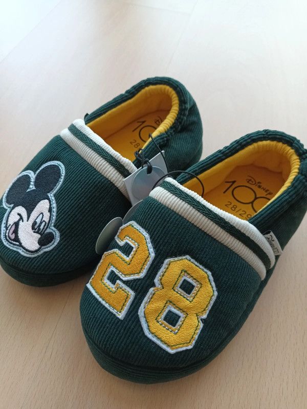 Pantufas de criança do Mickey