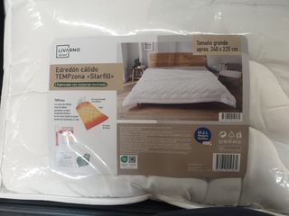 Edredon cálido Livarno 150x220 y 220x240