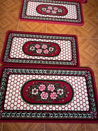 Alfombra oriental 60x110 Vintage roja