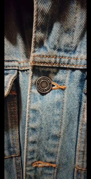 Smanicato jeans taglia L