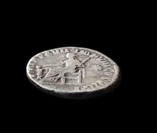 Denario Romano Plata Certificado