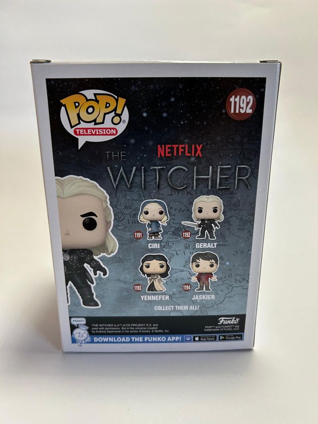 FUNKO POP GERALT THE WITCHER CHASE 1192