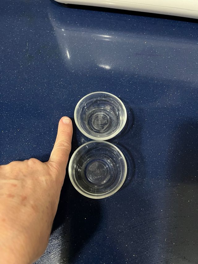 2 RECIPIENTES DURALEX PEQUEÑOS