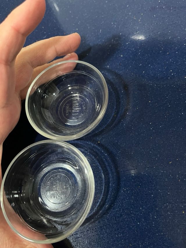 2 RECIPIENTES DURALEX PEQUEÑOS