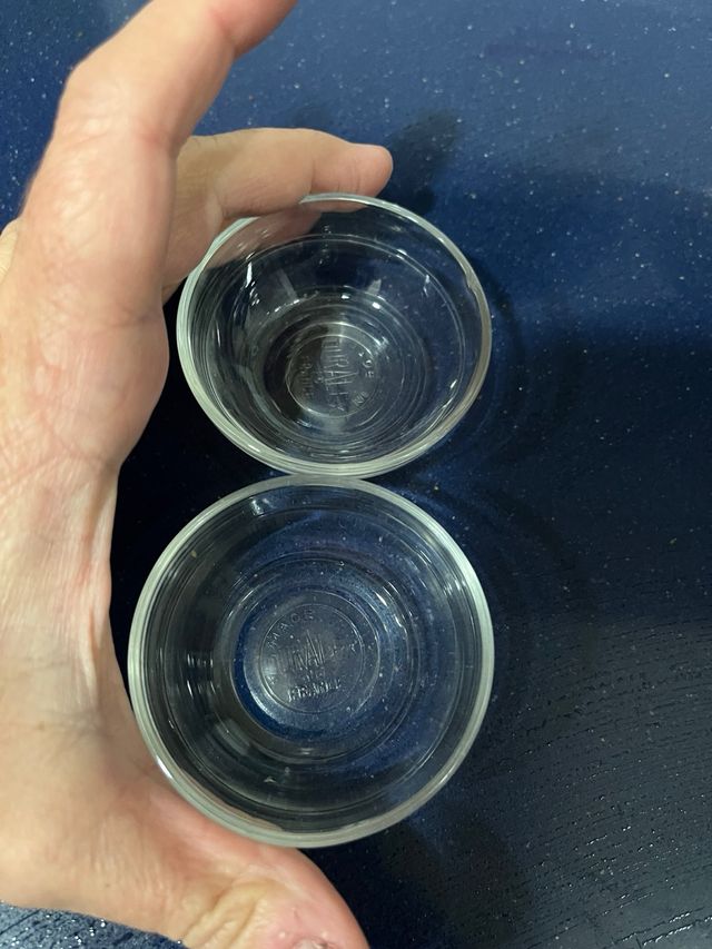 2 RECIPIENTES DURALEX PEQUEÑOS