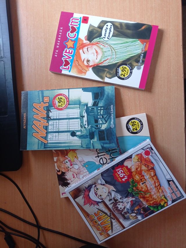 Pack de 4 mangas