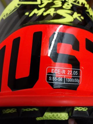 Casco Enduro o Cross, talla S
