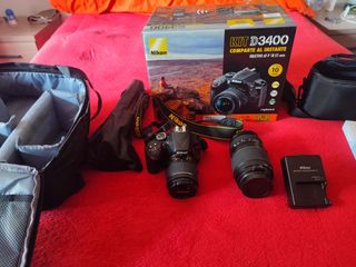 Camara nikon 3400