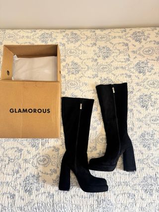 Botas altas negras talla 37 