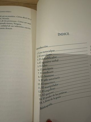 libro Gente tóxica 