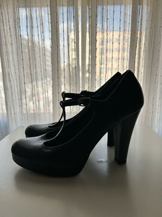 Zapato tacon negro