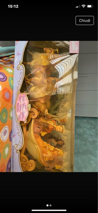 Carrozza Barbie la principessa e la povera