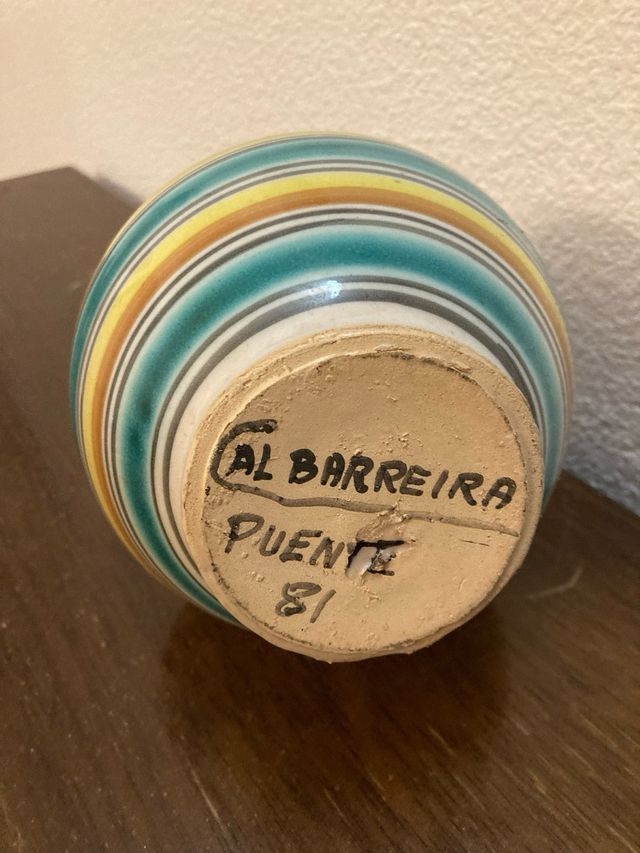 Jarrón antiguo puente del arzobispo