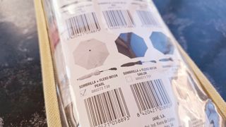 Sombrilla con flexo para silleta niños