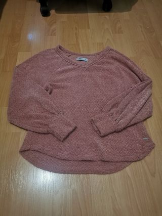 Jersey rosa Hollister S