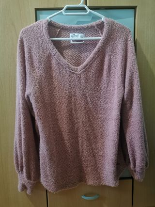 Jersey rosa Hollister S