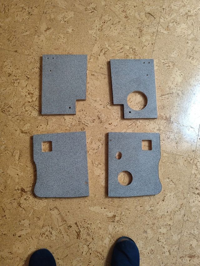 Vw t4 maderas mueble trasero multivan