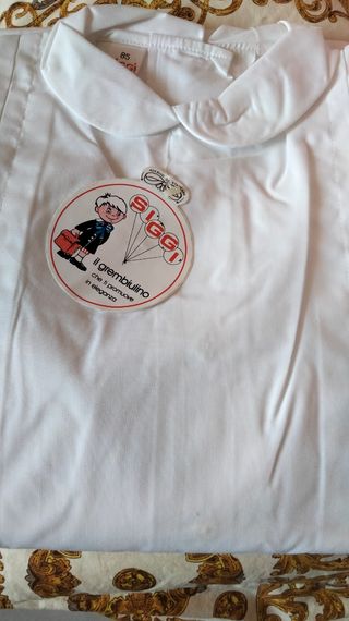 Grembiuli bianchi scuola 