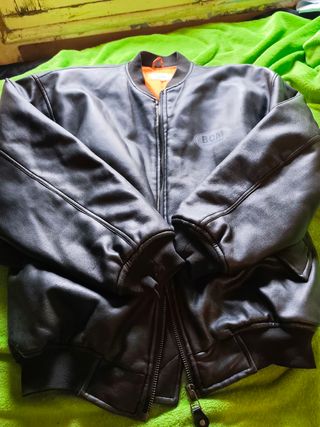 Cazadora tipo bomber vintage talla XL 