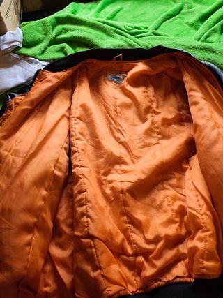 Cazadora tipo bomber vintage talla XL 