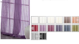 Cortinas visillos 