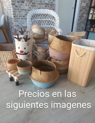 CESTAS diferentes medidas y formas
