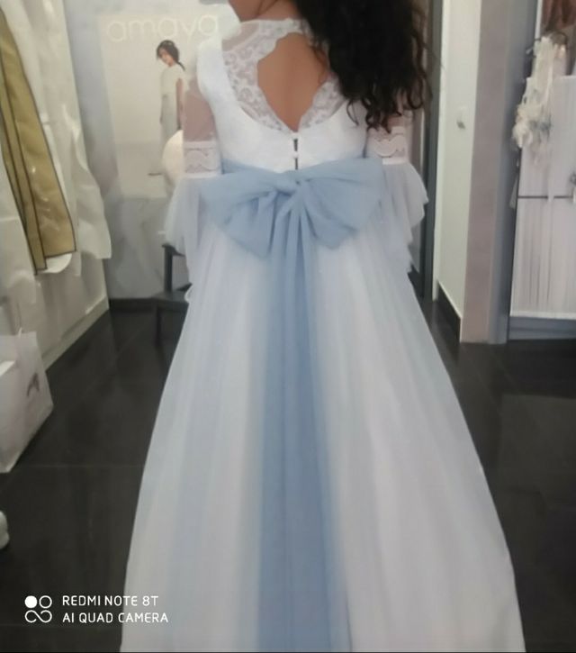 Bajada de precio ESPECTACULAR vestido comunión Tal