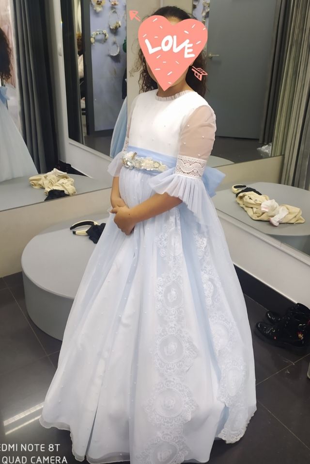 Bajada de precio ESPECTACULAR vestido comunión Tal