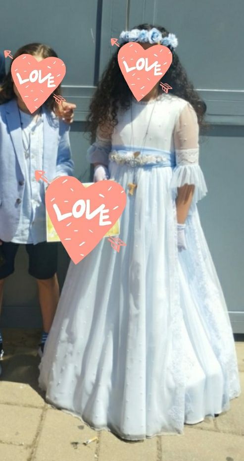 Bajada de precio ESPECTACULAR vestido comunión Tal