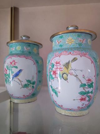 Coppia vasi cinesi
