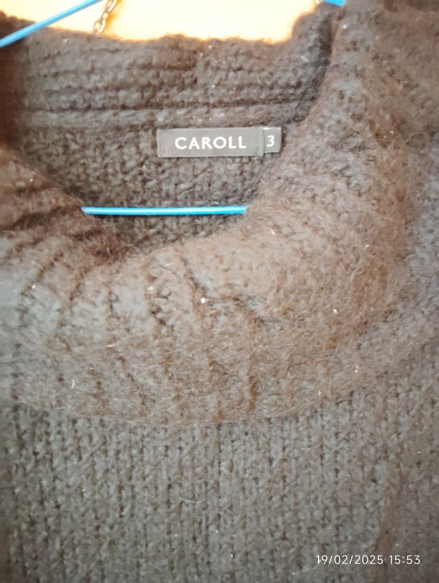 Jersey cuello alto caroll