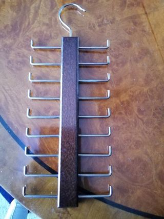PERCHA COLGADOR PAÑUELOS O CORBATAS 