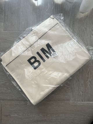 Bolso grande beige Bim